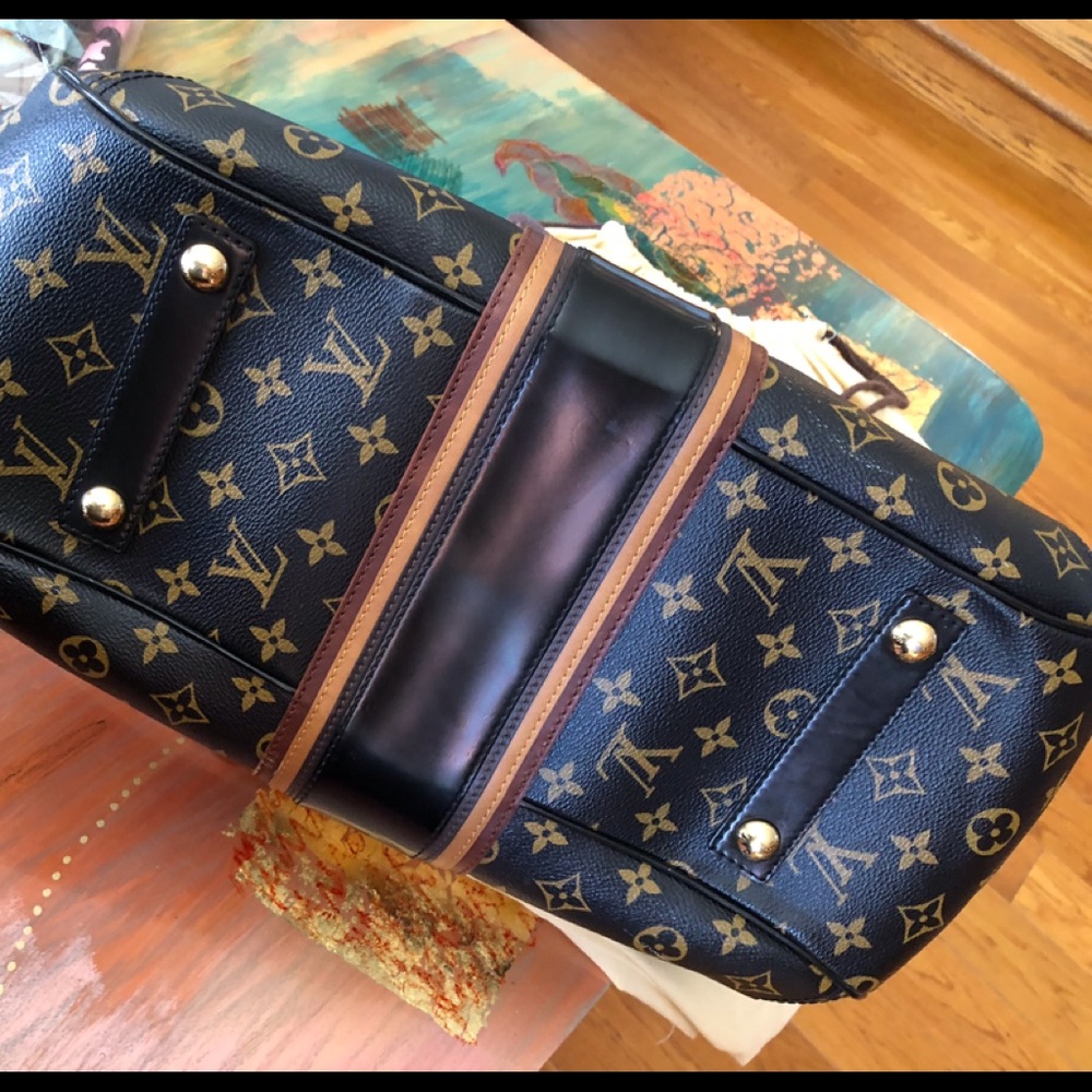 🍒LOUIS VUITTON Mirage Greit Handbag VINTAGE LImited Edition Monogram - Picture 10 of 10